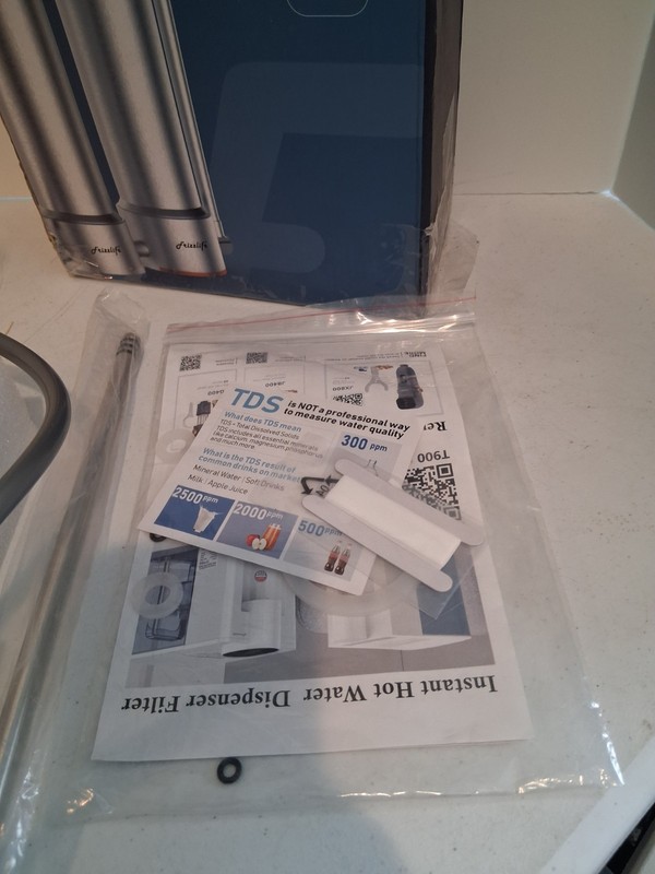 Frizzlife DS99 Dual Countertop Water Filter System, 8 Stage Filtration NOB gallery