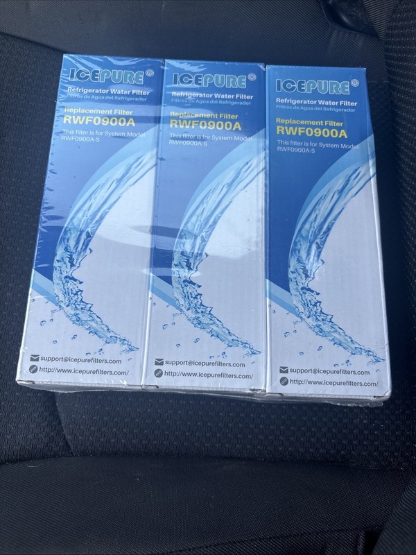 ICEPURE Refrigerator Water Filter 3 Pack RWF0700A