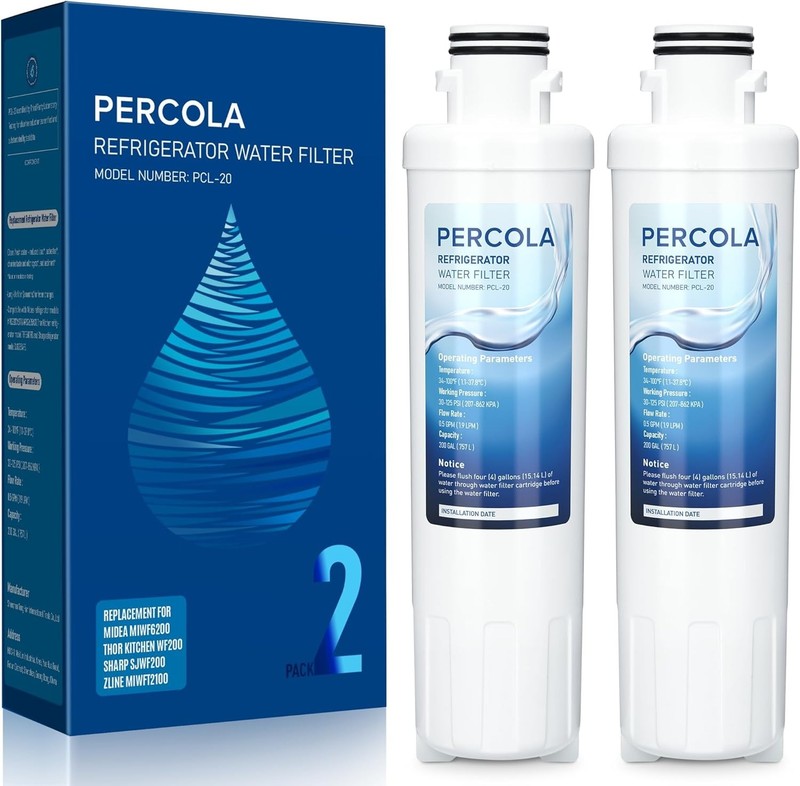 0.5 Micron Water Filters - Reduces Chlorine, Fits Multiple Fridge Models gallery