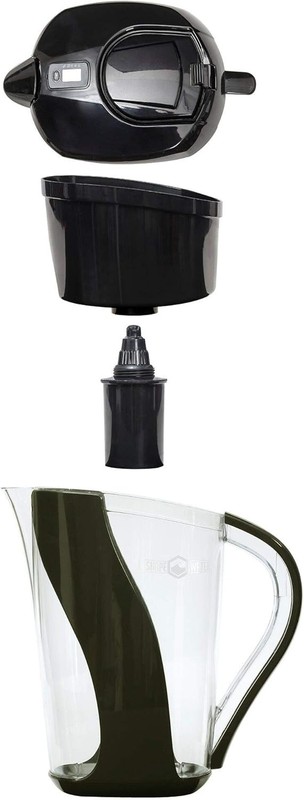 10- Cup Pitcher with 6-Stage Filter. Removes Fluoride, Chlorine, Lead, and Ot…