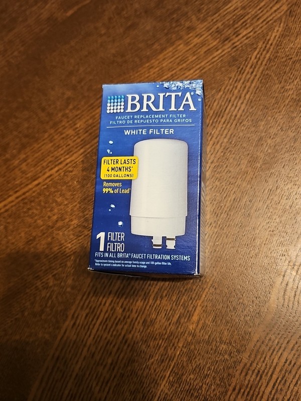 Brita Filtration Systems Water Fits All Faucet Replacement Last 4 Months