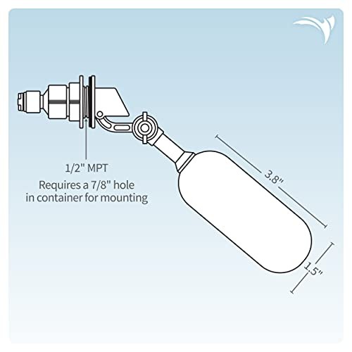 AquaticLife Auto Shut-Off Float Valve Kit for RO, RO/DI Reverse Osmosis System U gallery