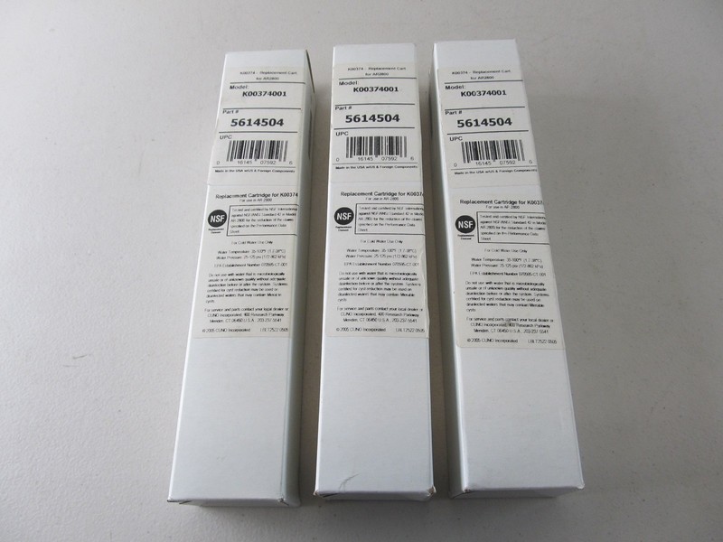 QTY=3 Cuno K00374001 5614504 Replacement for AR-2800 Filtration System