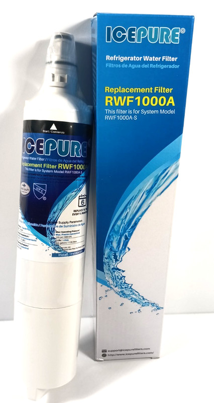Icepure RWF1000A Refrigerator Water Filter New Sealed