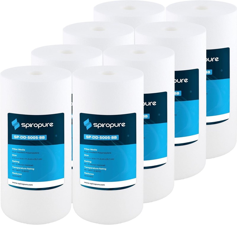 SP-DD-5005-BB 10×4.5 BB 5 Micron Spun Melt-Blown Polypropylene Water Filter