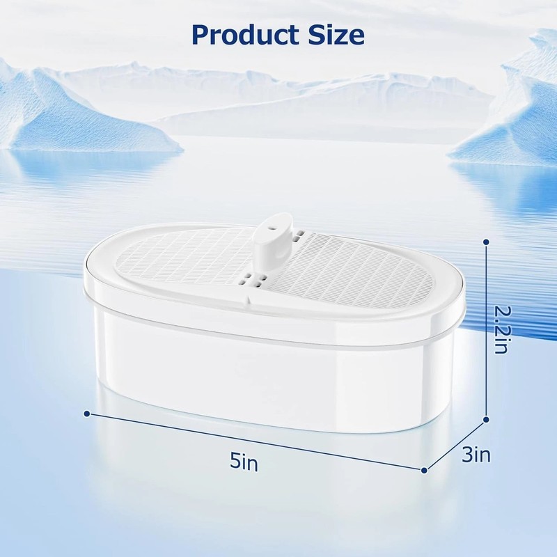 4-Pack WD-PF-01A Plus Water Filter Replacement for Pure, Safe Drinking Water gallery