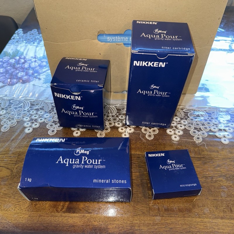 Nikken PiMag Aqua Pour Deluxe Gravity Water System w/Filter NEW!! gallery