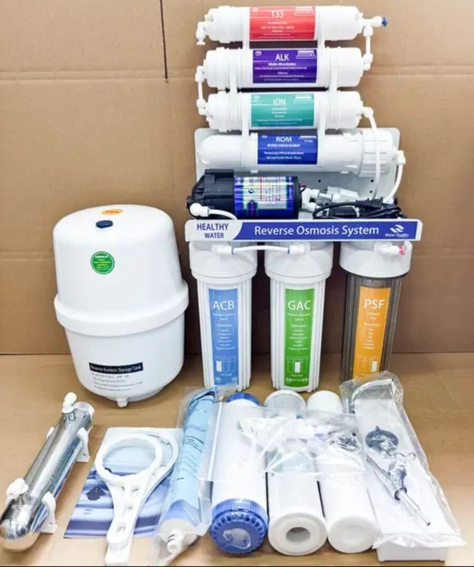 9-stages 100 GPD Reverse Osmosis Water filter Systems for Drinking Water