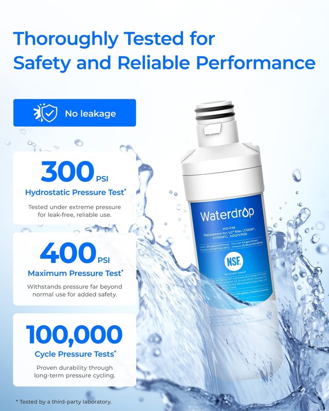 Refrigerator Water Filter LT1000PC For LG Air Filter LT120F 3 Combo gallery