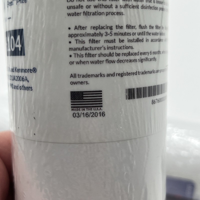 Water Filter Replacement for LG® LT600P® KENMORE® 9990 3 PACK Sealed Made USA gallery