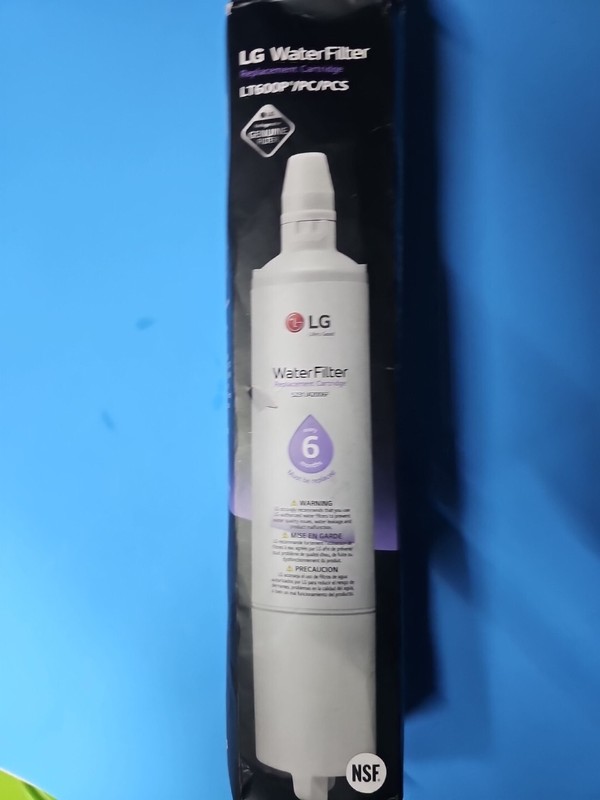 LG Refrigerator Replacement Water Filter Cartridge LT600P NEW