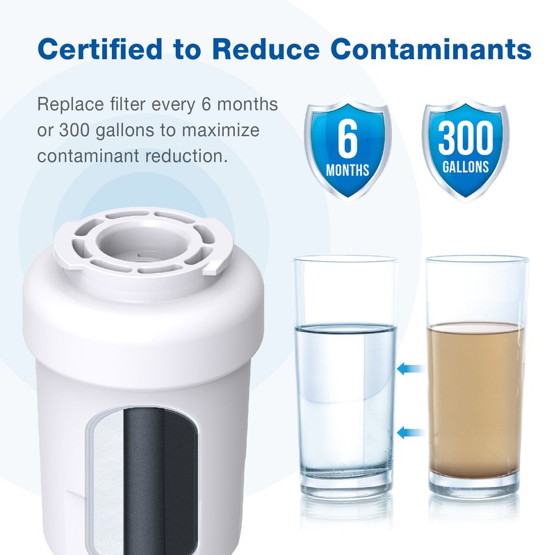 Waterspecialist Refrigerator Water Filter, Replacement for GE® SmartWater MWF® gallery