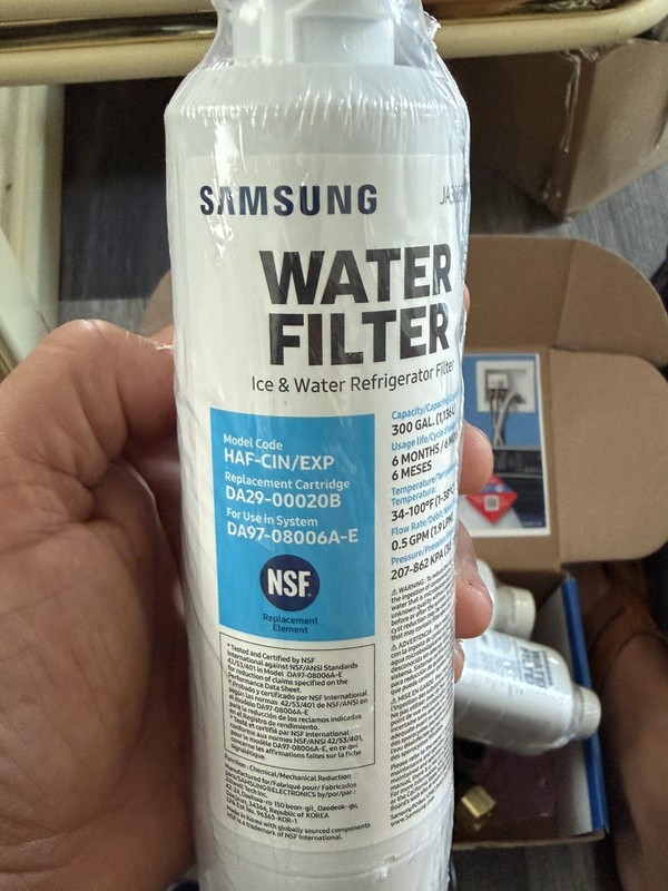 Samsung DA29-00020B HAF-CIN/EXP Refrigerator Ice & Water Filter Genuine NEW gallery