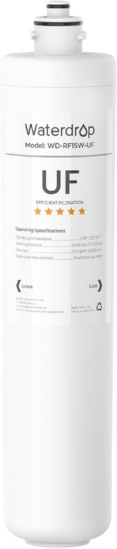 RF15W-UF 0.01 Μm Water Filter Replacement for 15UAW-UF/15UBW-UF under Sink Wate