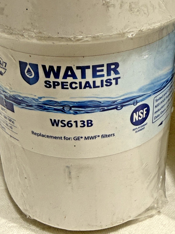 Waterspecialist WS613B – GE MWF, SmartWater, MWFP Replacement Filters 2-Pack gallery