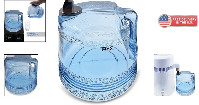 Gallon Water Distiller Container for Megahome and Other Countertop Distillers gallery