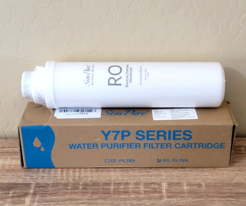 SimPure Y7P Series RO Water Purifier Filter Replacement Cartridges RD4 Lot of 2 gallery