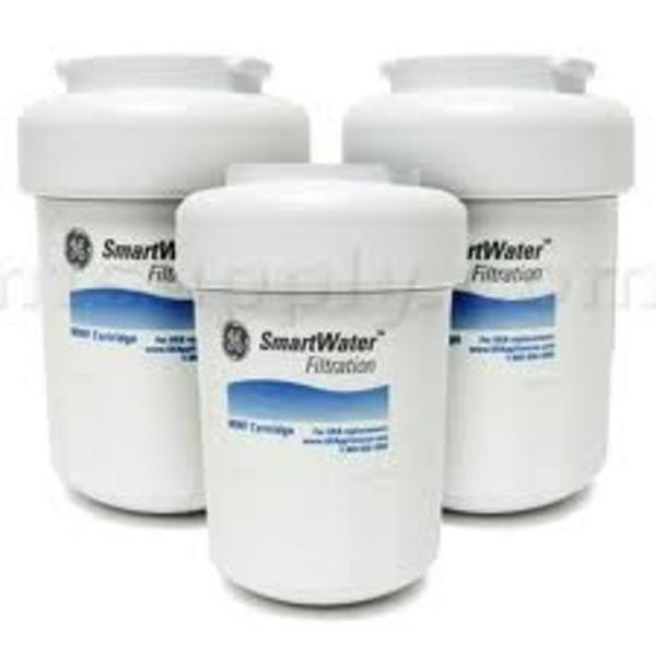 3 PACK GE MWF MWFP 46-9991 GWF Smartwater Genuine Refrigerator Water Filter