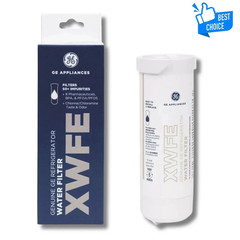 GE XWFE Refrigerator Water Filter Genuine Replacement Cartridge New (NO CHIP)