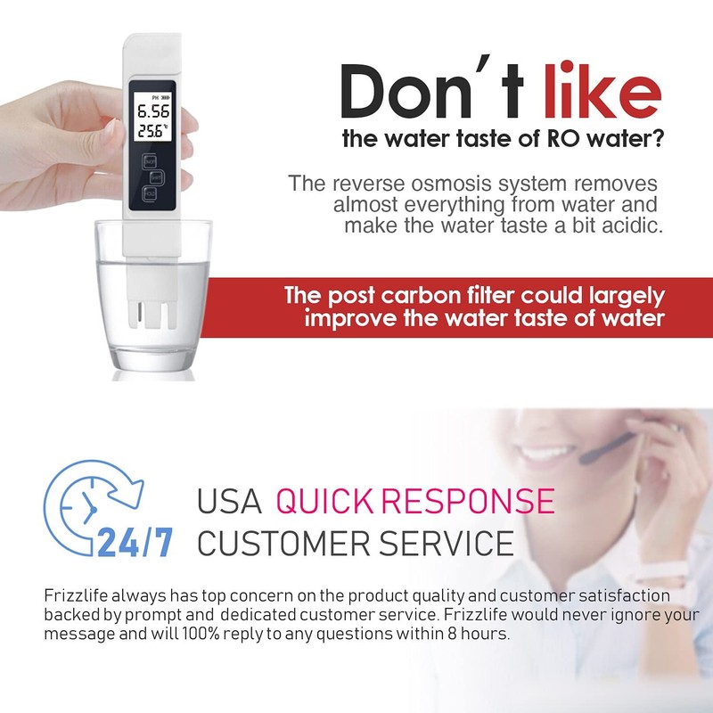 TD-3 Inline Water Filter, Fast Post Water Filter Removes Chlorine, VOCs & Odo... gallery