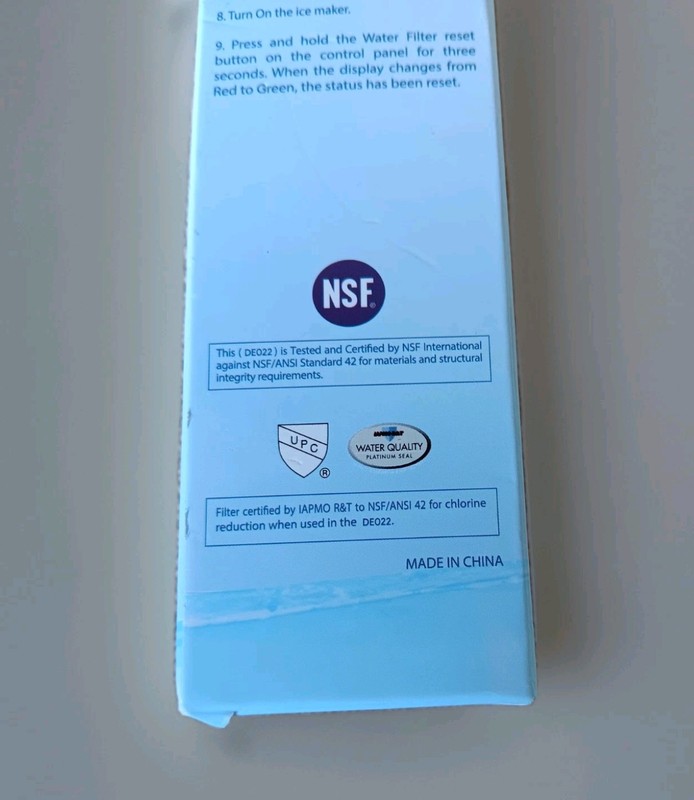 Desenruis DE022 Refrigerator Water Filters RWF5800A Replacement –Factory Sealed gallery