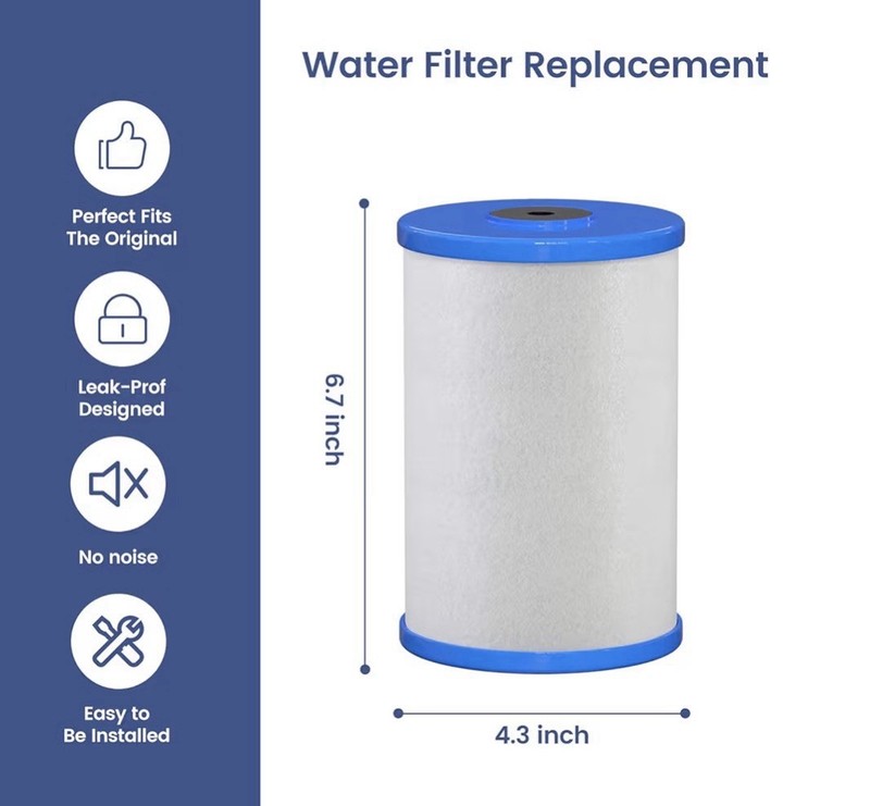 CB6 Carbon Block Water Filter Replacement 2-Pack for Aquasana MP750SB 6.7x4.3 gallery
