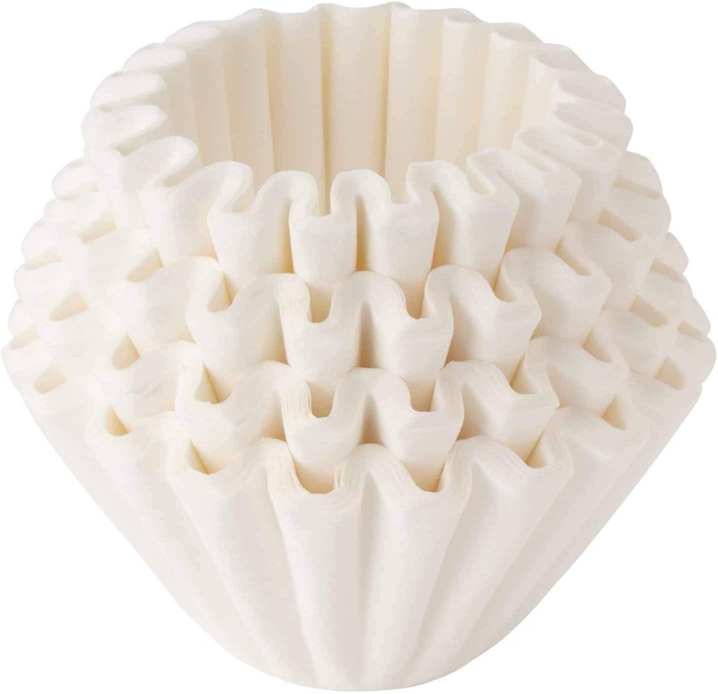 Wave Paper Coffee Filters I Larger Size 185 I 100 Count I Specially Pour Over gallery