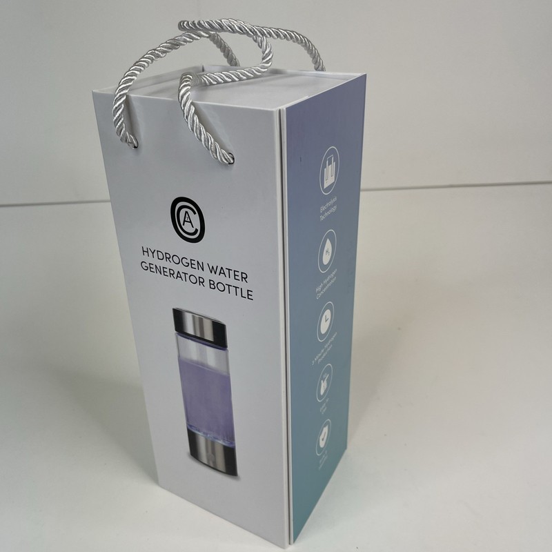 Hydrogen Water Generator Bottle SPE/PEM Premium Technology Alkaline 14.2 fl oz