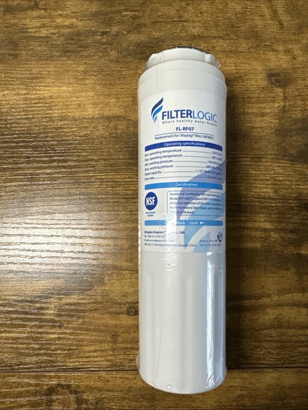 NEW FilterLogic FL-RF07-S Refrigerator Water Filter gallery
