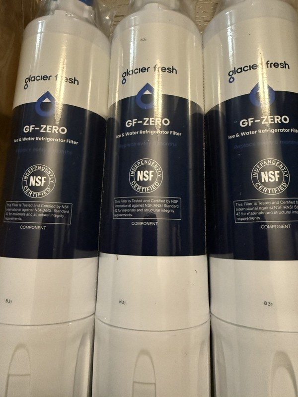 Glacier Fresh 3 pk GF-ZERO Water Filter Replacement for 4204490 New/Sealed gallery