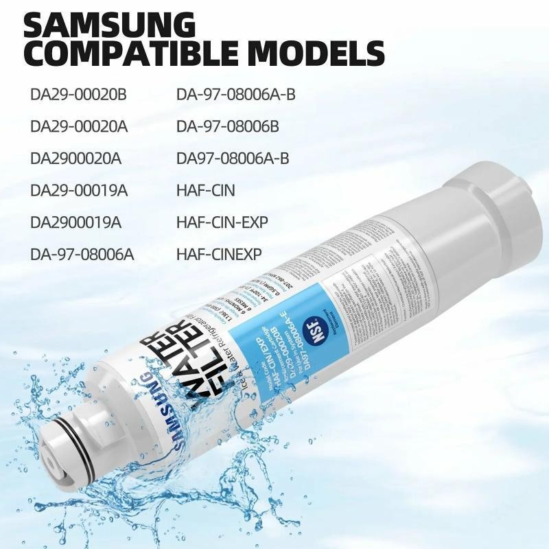 2 PACK Genuine Samsung DA29-00020B HAF-CIN/EXP Refrigerator Water Filter (New) gallery