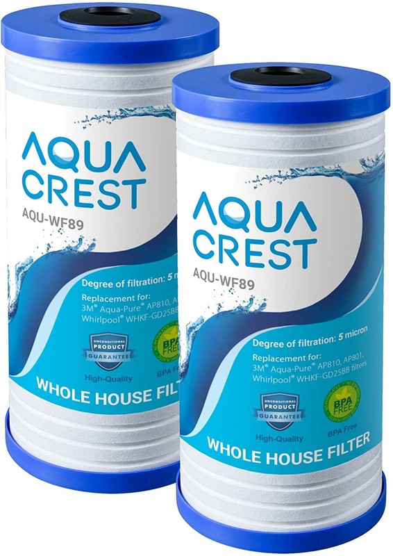 AQUA CREST Whole House Water Filter,replacement for 3M Aqua-Pure AP810,AP801