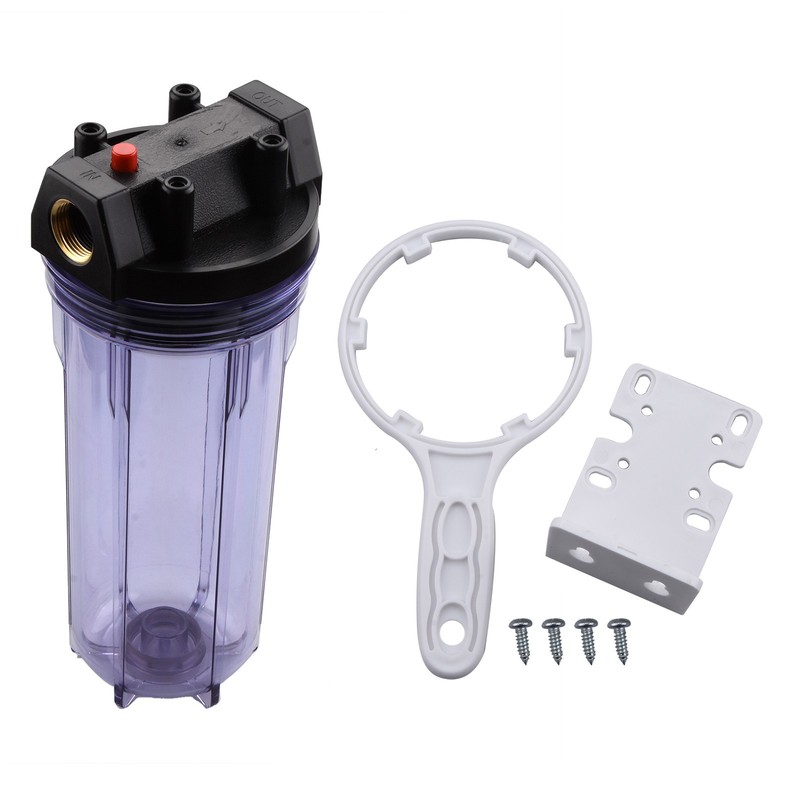 Whole House Water Filter Housing Assembly Kit 3/4″ Inlet for 10″x2.5″ Sediment