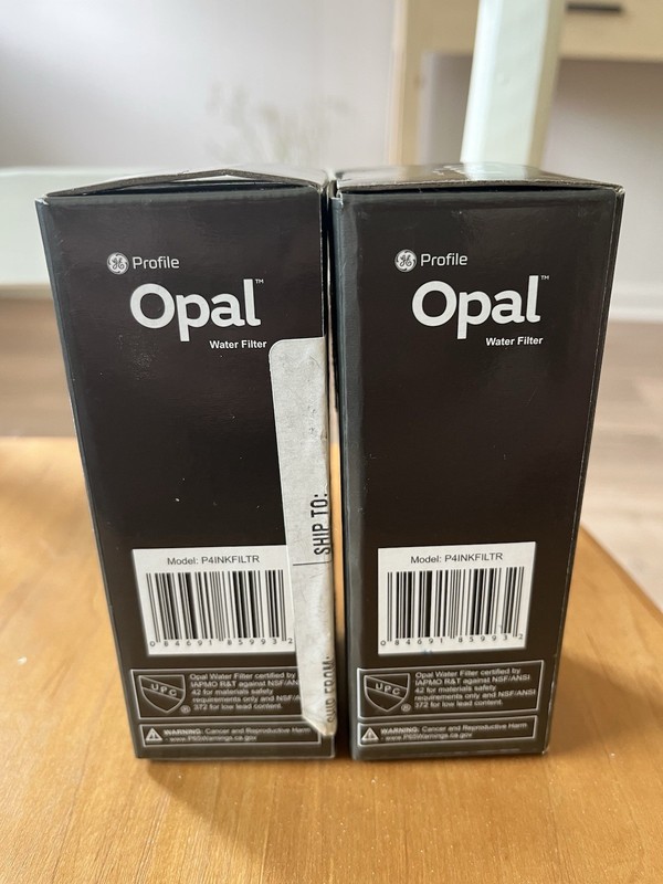 2x new Opal p4inkfiltr nugget ice + side tank filter in retail box