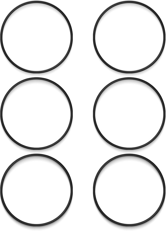 6Pcs O-Ring Compatible with GE HHRING for Whole Home Filtration Models GXWH30C G