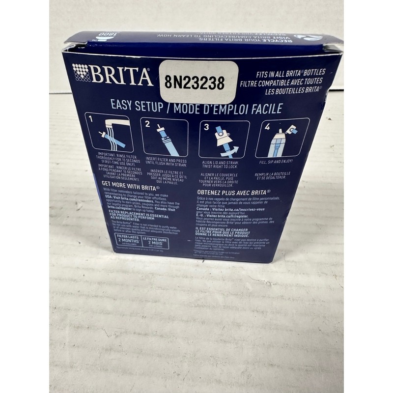 Brita Water Bottle Replacement Filters 3 Count 6 Month Pack Model BB06 New gallery