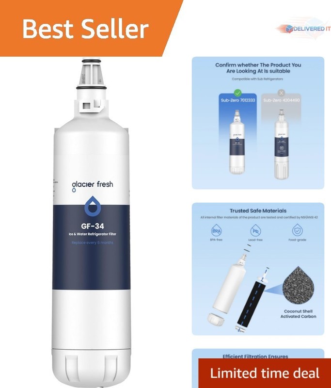 Ice Maker Water Filter Replacement Activated Carbon for Sub-Zero Manitowoc