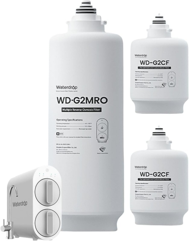 Waterdrop G2 Reverse Osmosis Filter Set