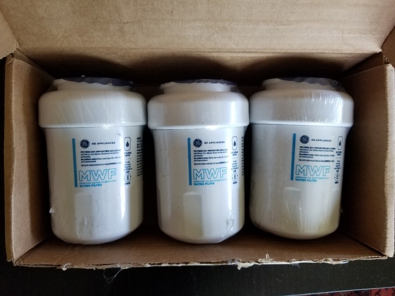 Sealed 4 (3+1) Pack GE MWF MWFP GWF HWF 46-9991 Refrigerator Water Filter