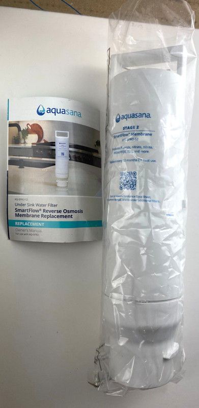 Aquasana Stage 2 Reverse Osmosis Replacement Membrane , White AQ-SFRO-S2