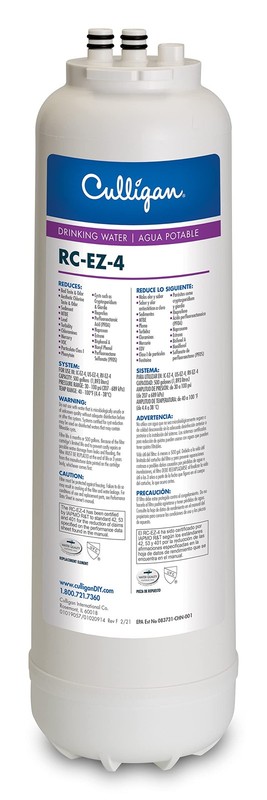 RC 4 EZ-Change Premium Water Filtration Replacement Cartridge, 500 Gallons, W…