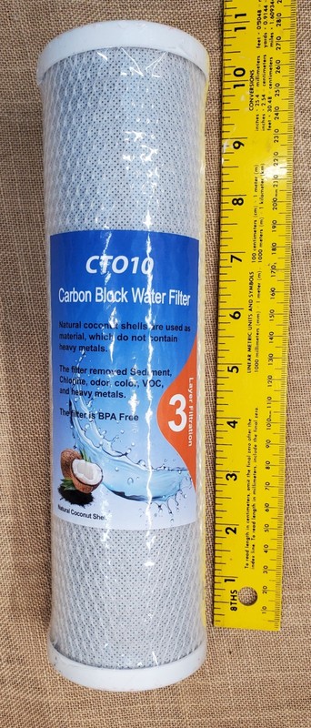 Sabethe CTO10 Carbon Block Whole House Water Filter
