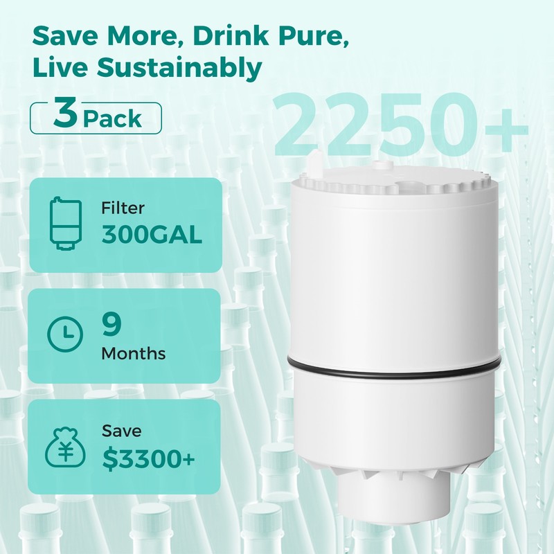 Fil-fresh 3-PACK RF-3375 Faucet Water Filter for FM-3700, PFM400H, PFM350V NEW gallery