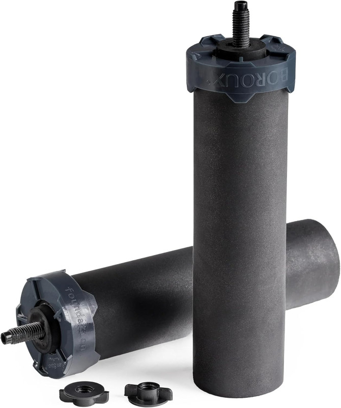 Foundation Black Replacement Water Filter - Replacement for Berkey BB9-2 and Gra