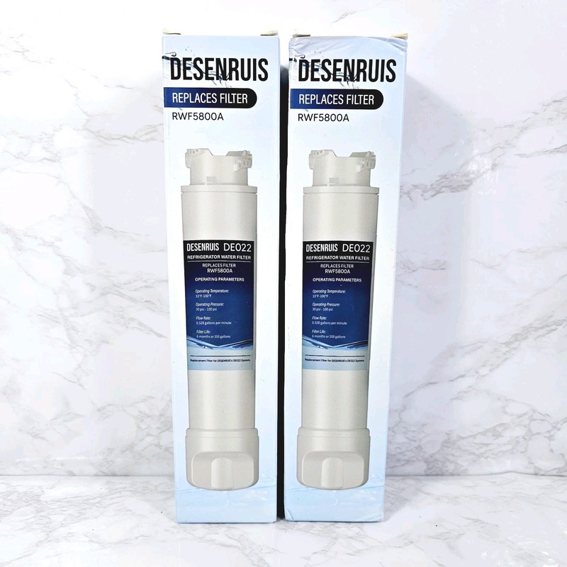 Lot 2 BESENRUIS Water Filter Fit for Frigidaire EPTWFU01C DEO22 RWF5800A 4562222