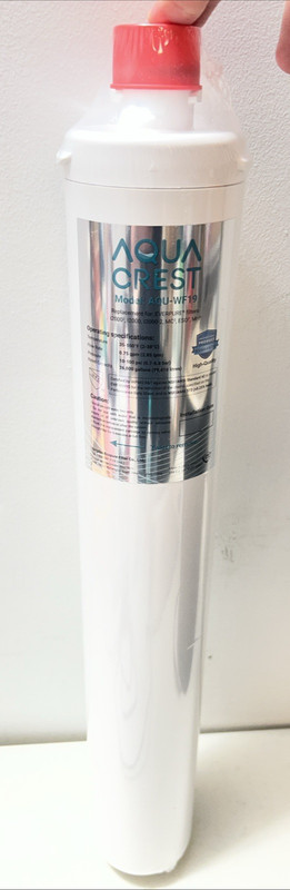Aqua Crest I2000 Under Sink Water Filter AQU-WF19 for Everpure NEW OPEN BOX
