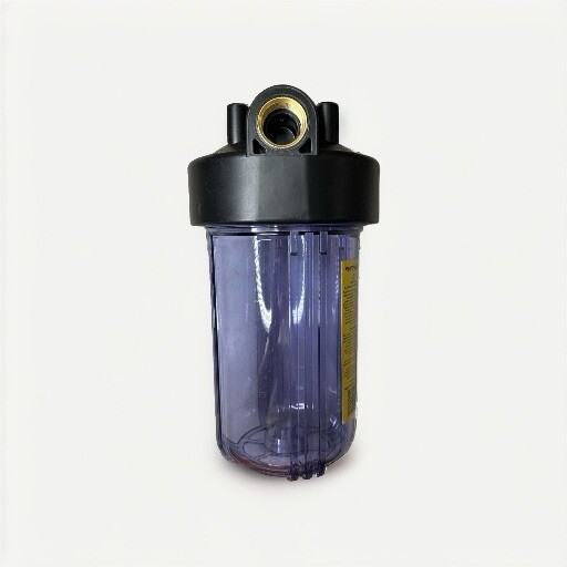 10 Inch Clear RO Whole House Water Filter Housing 4.5″ x 10″ Carbon Block System