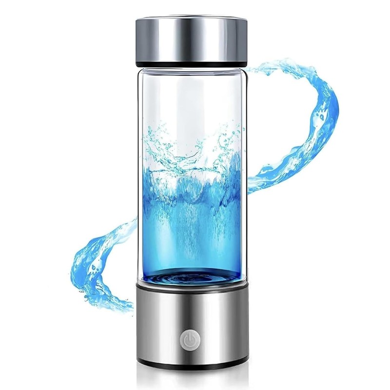 physiat Hydrogen Water Bottle 2025, 14 Oz Rechargeable Portable Hydroletes Wa...