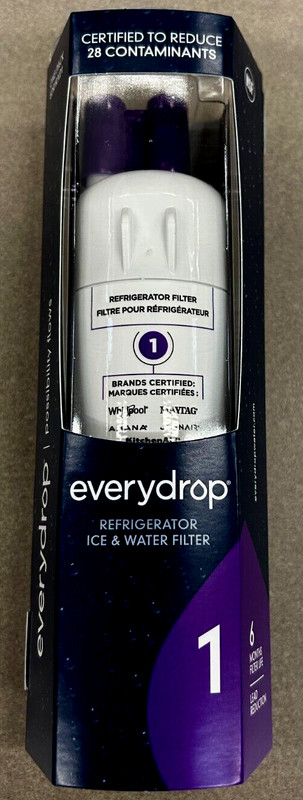 EveryDrop #1 Refrigerator Ice and Water Filter 1 (Brand New In Box) gallery
