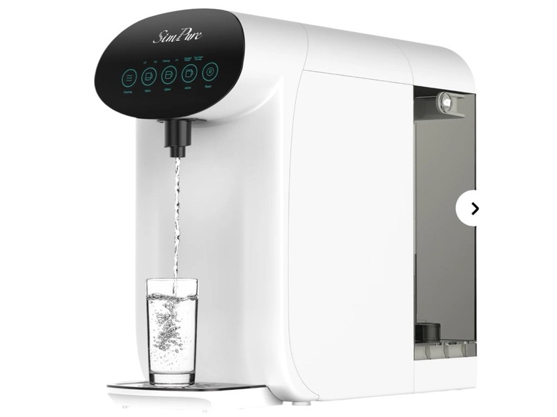 SIMPURE Y7P-W UV RO Countertop Reverse Osmosis Water Sim Pure New Open Box